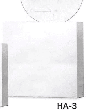 手提げ紙袋 HA-3 RCホワイト 古紙100％